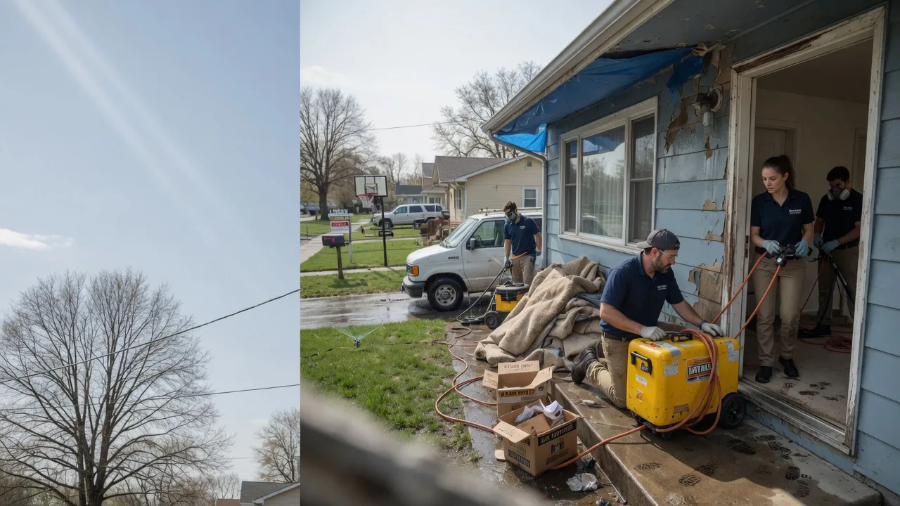 Basement Flood Cleanup in Reedsville, OH near me